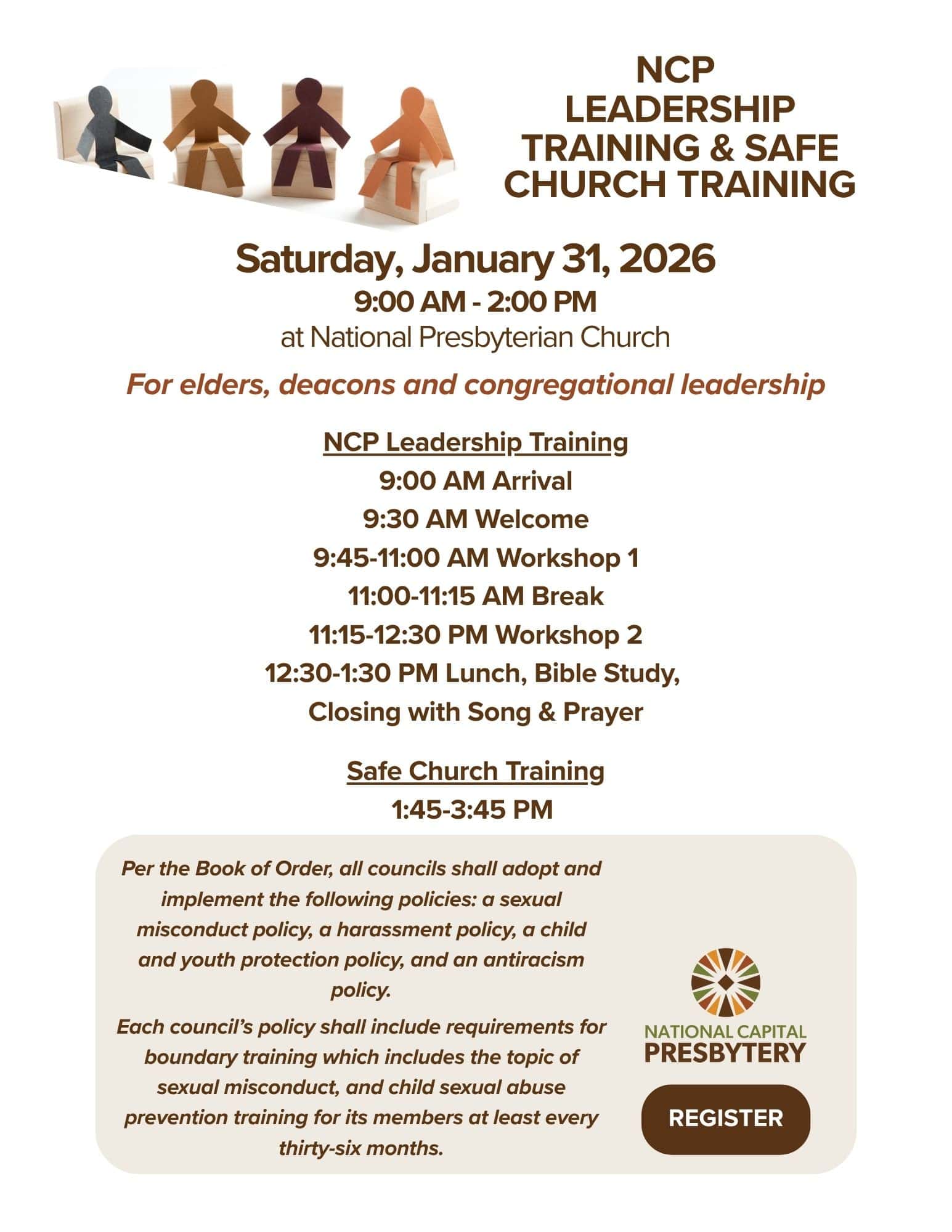 LEADERSHIP TRAINING EVENT - 2026Flyer