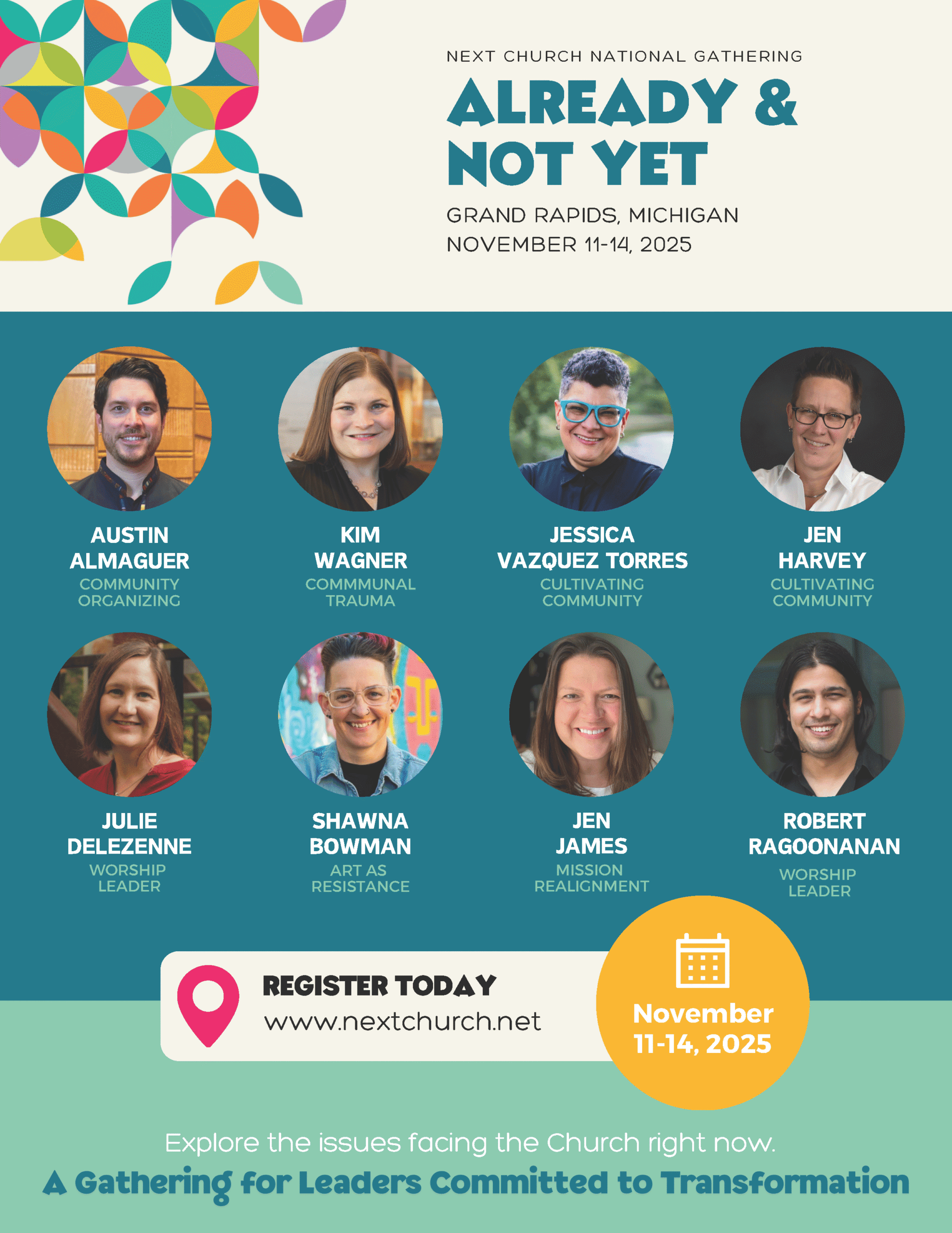 National Gathering 2025 flyer