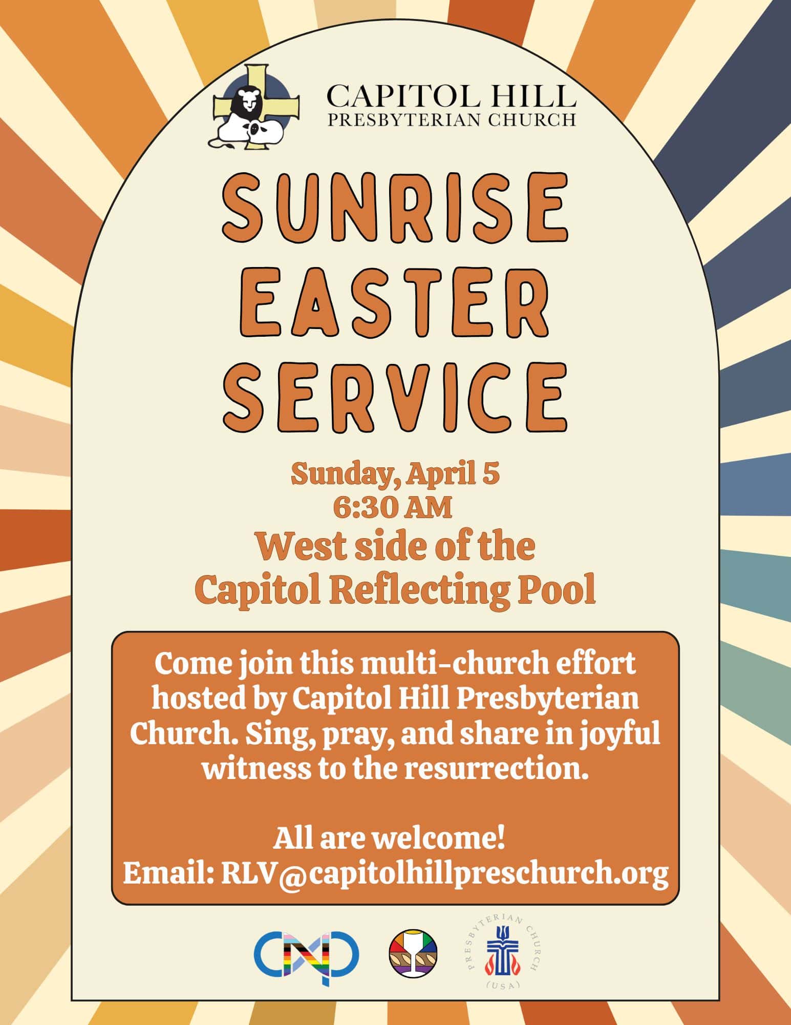 Sunrise Easter Service FLyer