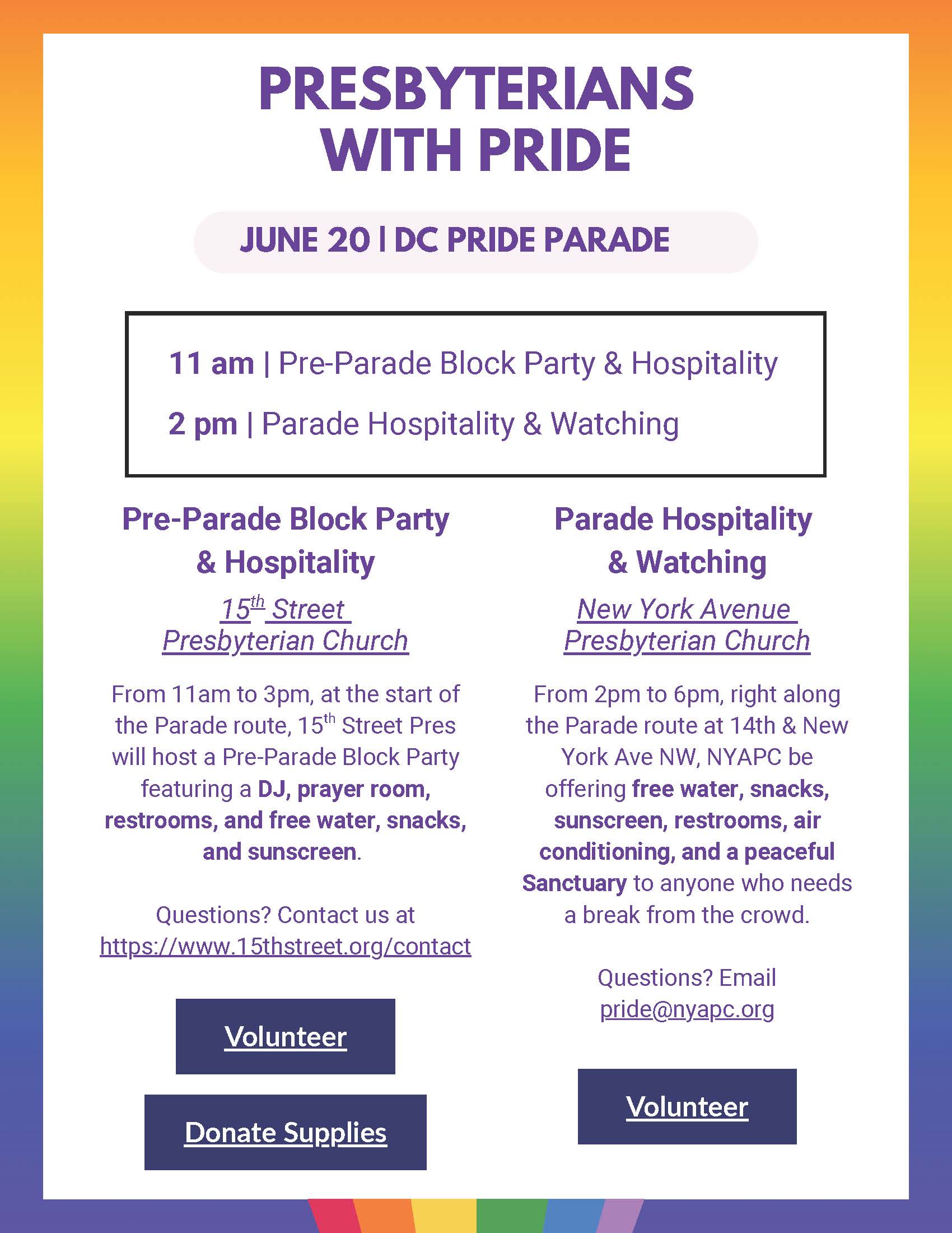 2026 Presbyterians with Pride Flyer