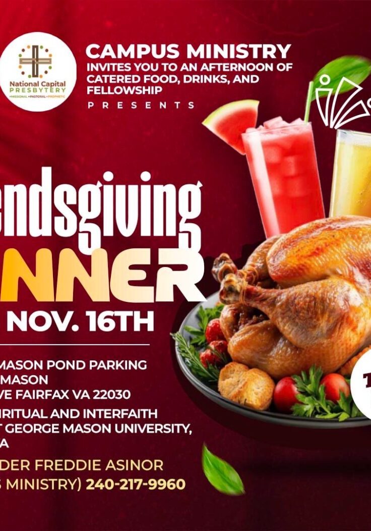 Friendsgiving DInner Campus Ministry George Mason Friendsgiving DInner Campus Ministry George Mason