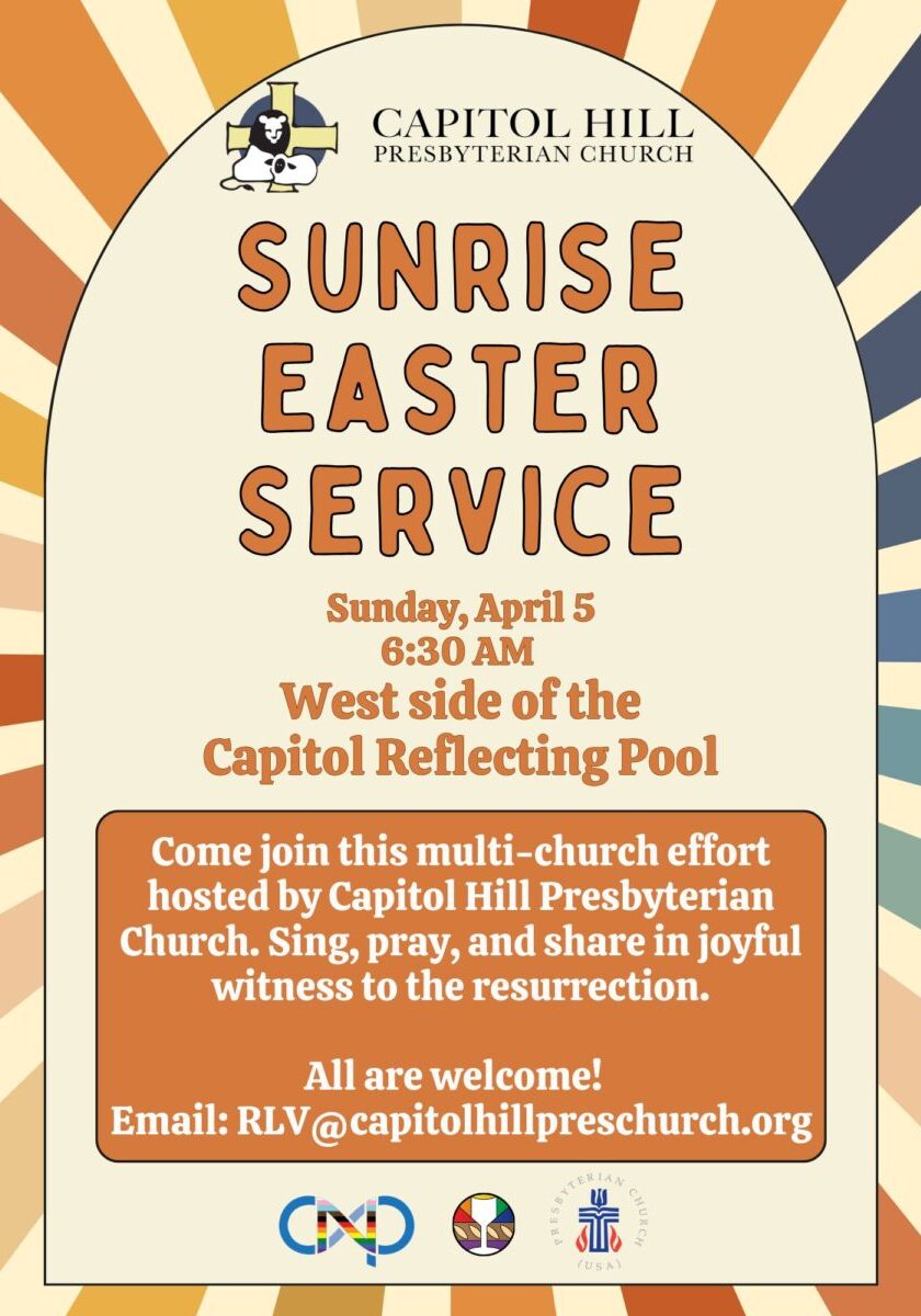 Sunrise Easter Service FLyer